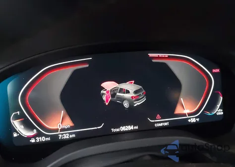 2024 BMW X3 Sdrive30I из США, поврежденный, VIN WBX47DP06RN284893